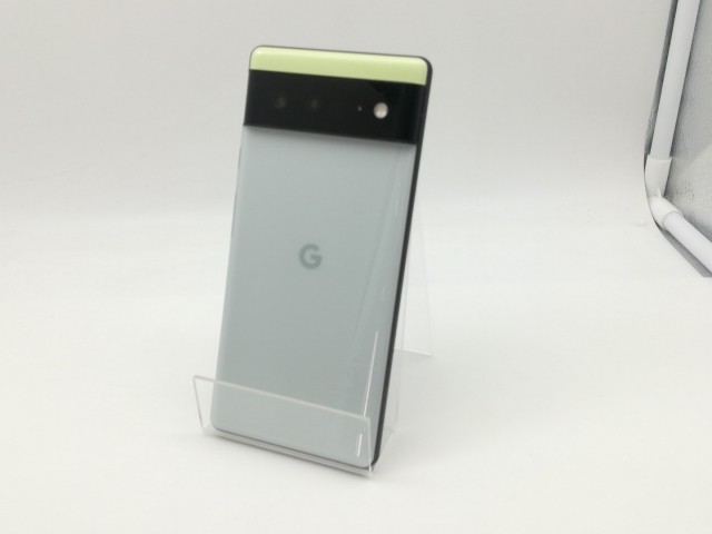【中古】Google au 【SIMフリー】 Pixel 6 ソータシーフォーム 8GB 128GB GR1YH【神戸】保証期間１ヶ月【ランクA】の通販は