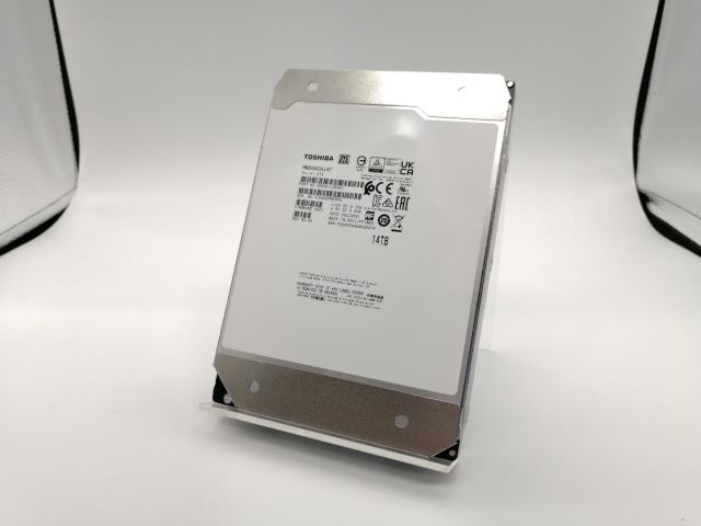 【中古】TOSHIBA MN08ACA14T 14TB/7200rpm/512MB/6Gbps【大阪本店】保証期間１週間