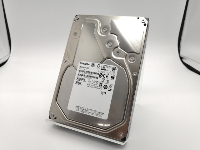 中古】TOSHIBA MD06ACA10T 10TB/7200rpm/256MB/6Gbps【大阪本店】保証 