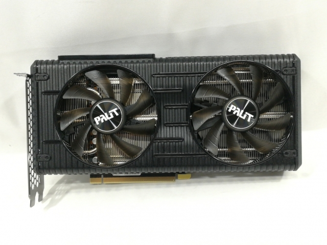 【中古】Palit GeForce RTX 3060 Dual OC 12GB LHR（NE63060T19K9-190AD）RTX3060(LHR)/12GB(GDDR6)【大阪本店】保証期間１週間 33,137円