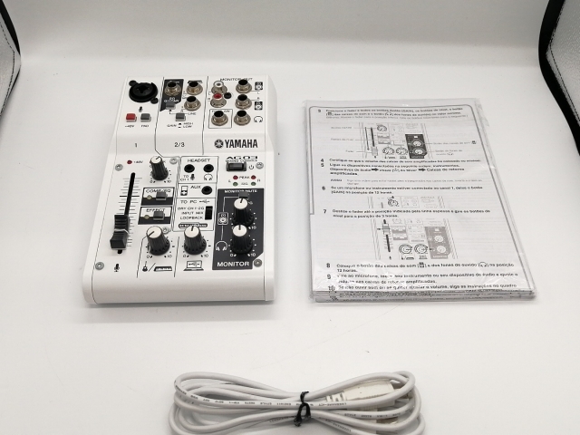 YAMAHA ウェブキャスティングミキサー AG03 ヤマハ | AG03 - ウェブキャスティングミキサー - 概要