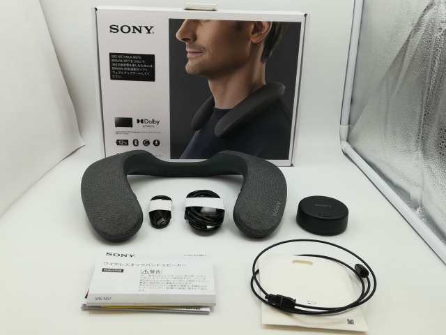 【中古】SONY ワイヤレスネックバンドスピーカー SRS-NS7【大阪本店】保証期間１週間【ランクA】