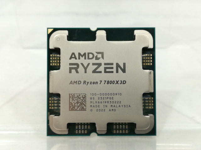 【中古】AMD CPU Ryzen 7 7800X3D BOX AMD Ryzen 7 7800X3D 4.2GHz 8 Core 16 Thread Gaming Desktop