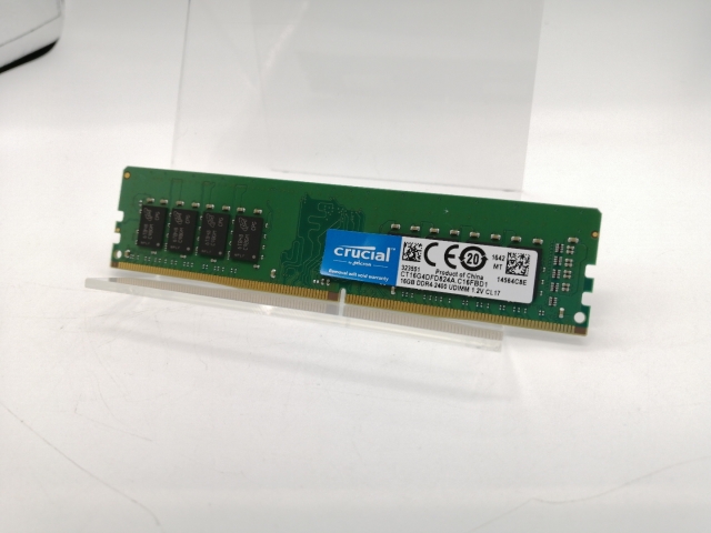 【中古】DDR4 16GB PC4-19200(DDR4-2400)【デスクトップPC用】【大阪本店】保証期間１週間