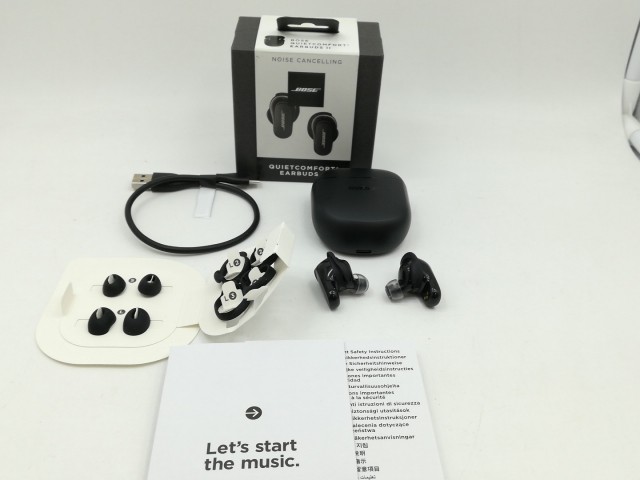 【中古】BOSE QuietComfort Earbuds II [トリプルブラック]【大阪本店】保証期間１ヶ月【ランクB】