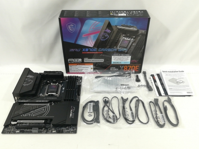 【中古】MSI MPG X870E CARBON WIFI X870E/AM5/ATX【大阪本店】保証期間１週間_7