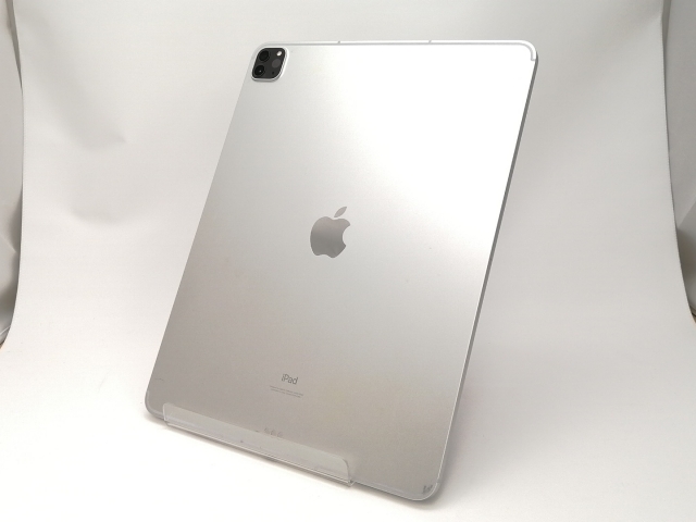 【中古】Apple au 【SIMロック解除済み】 12.9インチ iPad Pro（第5世代/2021） 256GB シルバー MHR73J/A【新宿2】保証期間１ヶ月【ランクB】