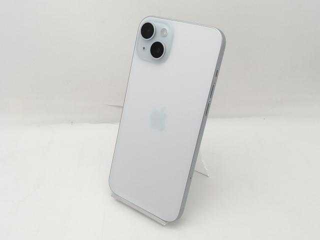 【中古】Apple 国内版 【SIMフリー】 iPhone 15 Plus 128GB ブルー MU0D3J/A【新宿2】保証期間１ヶ月【ランクA】