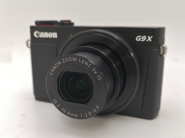 【中古】Canon PowerShot G9 X Mark II　ブラック【新宿2】保証期間１ヶ月【ランクC】