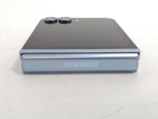 【中古】SAMSUNG au 【SIMフリー】 Galaxy Z Flip6 ブルー 12GB 256GB SCG29【東池袋1丁目】保証期間１ヶ月【ランクB】