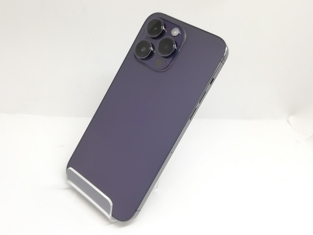 中古】Apple docomo 【SIMフリー】 iPhone 14 Pro Max 128GB ディープ