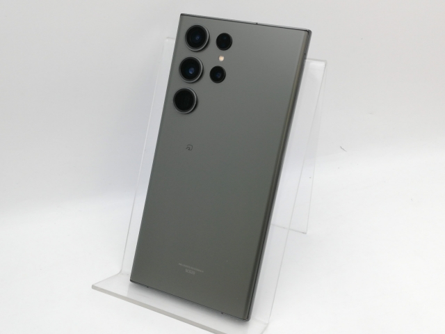 【中古】SAMSUNG au 【SIMフリー】 Galaxy S23 Ultra グリーン 12GB 256GB SCG20【中野】保証期間１ヶ月【ランクB】
