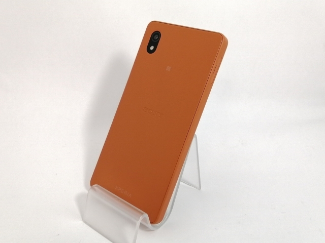 【中古】SONY ymobile 【SIMフリー】 Xperia Ace III ブリックオレンジ 4GB 64GB A203SO【新宿】保証期間１ヶ月【ランクA】