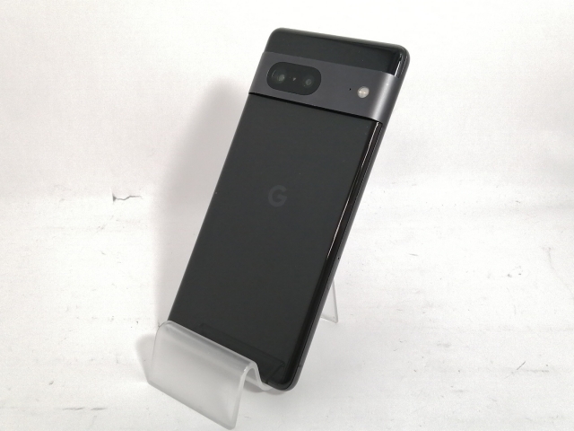 【中古】Google au 【SIMフリー】 Pixel 7 オブシディアン 8GB 128GB G03Z5【新宿】保証期間１ヶ月【ランクC】