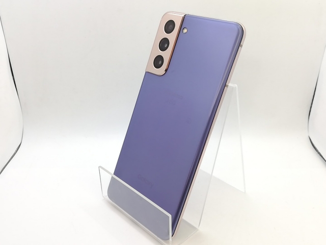 【中古】SAMSUNG docomo 【SIMロック解除済み】 Galaxy S21 5G ファントムバイオレット 8GB 256GB SC-51B【熊本】保証期間１ヶ月【ランクC】