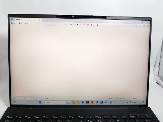 【中古】Fujitsu LIFEBOOK UH UH-X/J3 FMVUXJ3B ピクトブラック【Ultra7 155U 16G 512G(SSD) WiFi 14LCD】【新宿】保証期間１ヶ月【ランクA】_4