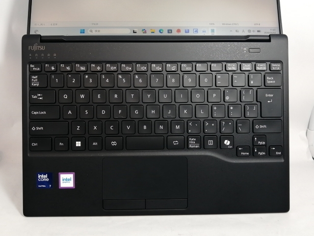 【中古】Fujitsu LIFEBOOK UH UH-X/J3 FMVUXJ3B ピクトブラック【Ultra7 155U 16G 512G(SSD) WiFi 14LCD】【新宿】保証期間１ヶ月【ランクA】_5