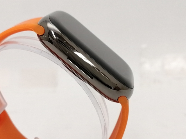 【中古】Apple Apple Watch Series8 45mm Cellular グラファイトステンレススチールケース/ミッドナイトスポーツバンド MNKU3J/A【新宿2】保証期間１ヶ月【ランクB】_2