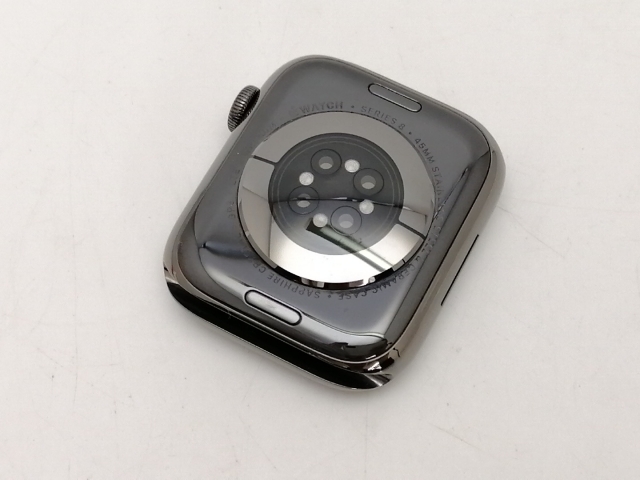 【中古】Apple Apple Watch Series8 45mm Cellular グラファイトステンレススチールケース/ミッドナイトスポーツバンド MNKU3J/A【新宿2】保証期間１ヶ月【ランクB】_5