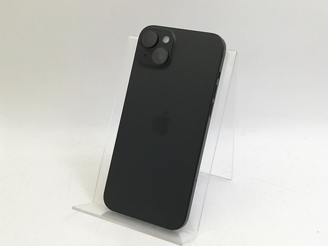 【中古】Apple 国内版 【SIMフリー】 iPhone 15 Plus 128GB ブラック MU083J/A【大宮東口】保証期間１ヶ月【ランクB】