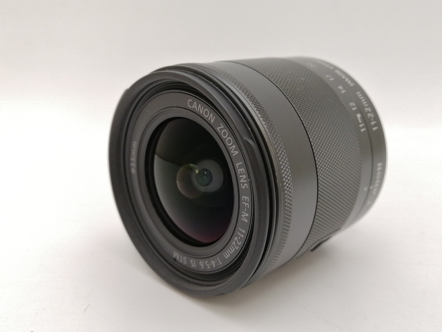 【中古】Canon EF-M 11-22mm F4-5.6 IS STM (Canon EF-Mマウント/APS-C)【新宿2】保証期間１ヶ月【ランクA】