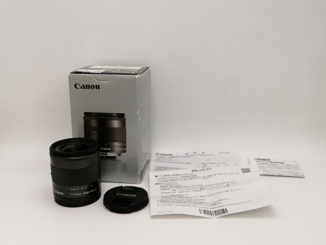 【中古】Canon EF-M 11-22mm F4-5.6 IS STM (Canon EF-Mマウント/APS-C)【新宿2】保証期間１ヶ月【ランクA】_7