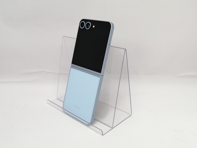 【中古】SAMSUNG au 【SIMフリー】 Galaxy Z Flip6 ブルー 12GB 256GB SCG29【川越クレアモール】保証期間１ヶ月【ランクB】