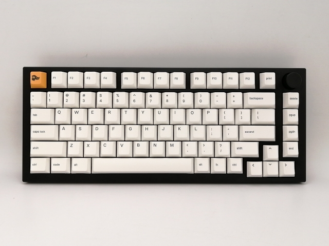【中古】GLORIOUS ゲーミングキーボード GMMK PRO 75% Pre-built ANSI - Black Slate(英語配列) ブラック/ホワイト GLO-GMMK-P75-FOX-B [有線 /USB]【新宿】保証期間１週間_1
