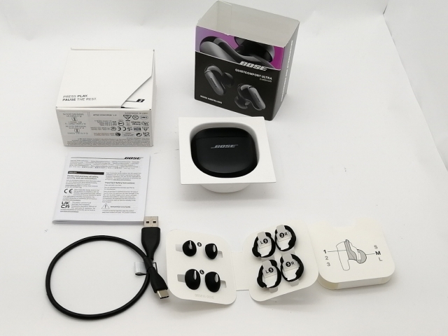 中古】BOSE QuietComfort Ultra Earbuds [ブラック]【広島本通】保証
