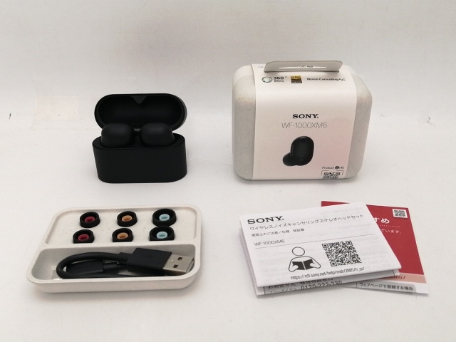 【中古】SONY WF-1000XM6 (B) [ブラック]【新宿2】保証期間１ヶ月【ランクA】_9