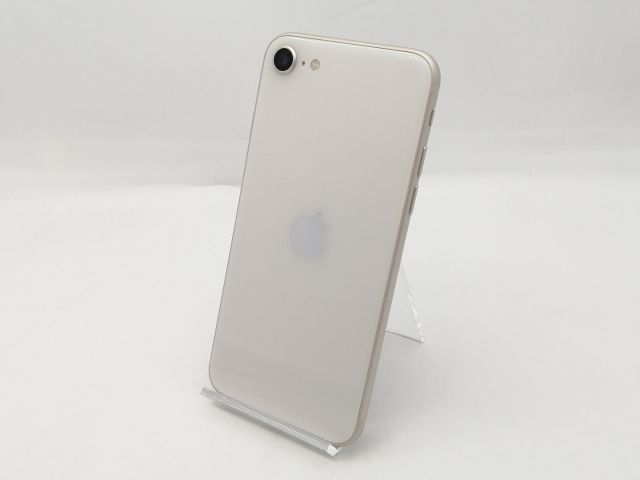 iPhone SE 3 64GB スターライト MMYD3J/A iPhone SE（第3世代） SE3 64GB スターライト 新品未使用 SIMフリー SE