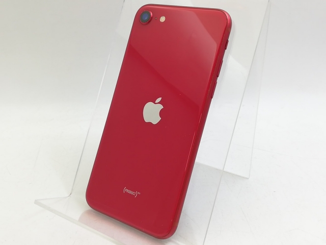 【中古】Apple iPhone SE（第2世代） 128GB (PRODUCT)RED （国内版SIMロックフリー） MXD22J/A【大宮東口】保証期間１ヶ月【ランクC】