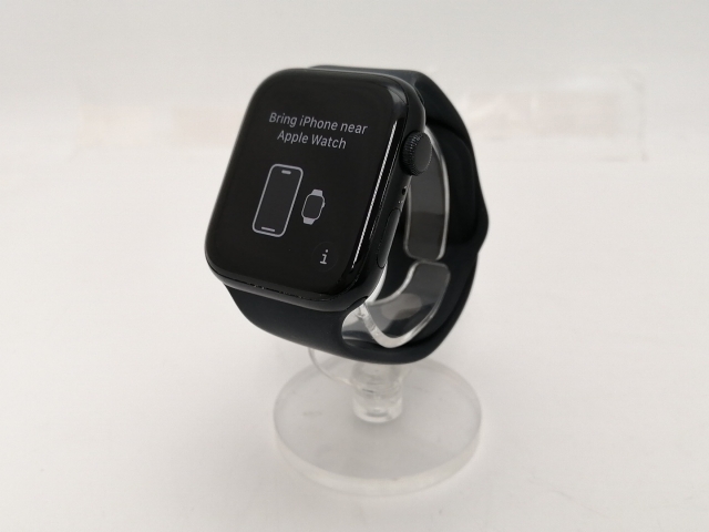 【中古】Apple Apple Watch SE2 44mm GPS ミッドナイトアルミニウムケース/ミッドナイトスポーツバンド(S/M) MRE73J/A【新宿2】保証期間１ヶ月【ランクC】