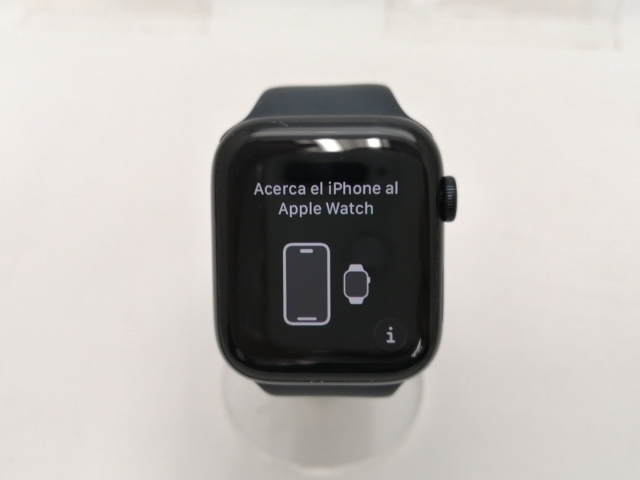 【中古】Apple Apple Watch SE2 44mm GPS ミッドナイトアルミニウムケース/ミッドナイトスポーツバンド(S/M) MRE73J/A【新宿2】保証期間１ヶ月【ランクC】