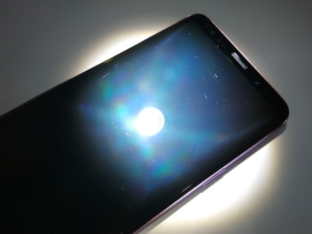 中古】SAMSUNG au 【SIMロック解除済み】 Galaxy S9 SCV38