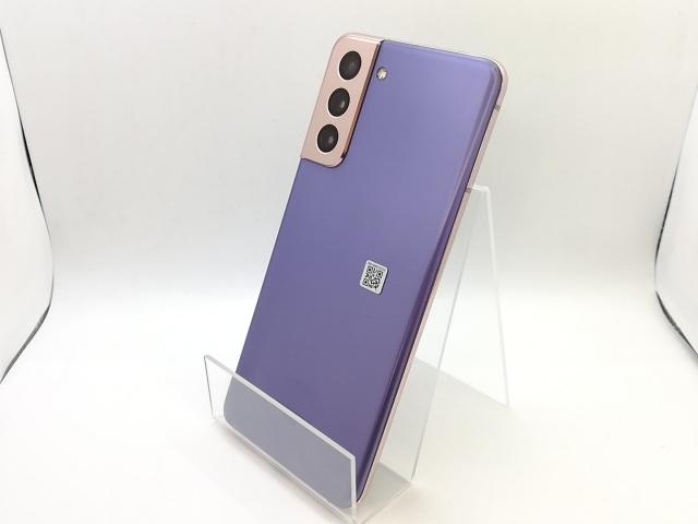 【中古】SAMSUNG docomo 【SIMロック解除済み】 Galaxy S21 5G ファントムバイオレット 8GB 256GB SC-51B【なんば】保証期間１ヶ月【ランクB】