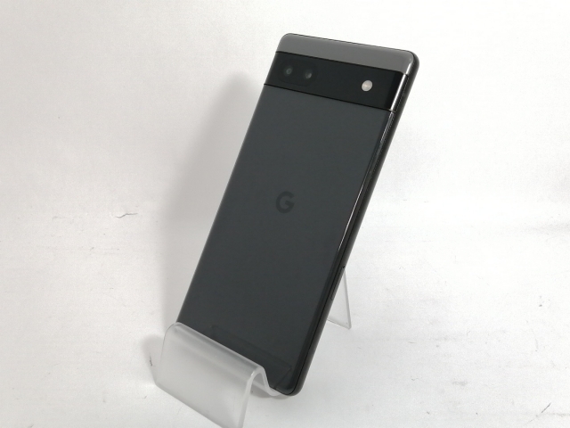【中古】Google au 【SIM無償性】 Pixel 6a 暗灰色 6GB 128GB GB17L【新宿】言いはなつ継続期間１ヶ月【位置づけるB】
