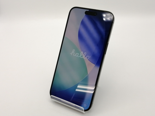 【中古】Apple 国内版 【SIMフリー】 iPhone 15 Pro Max 256GB ブラックチタニウム MU6P3J/A【三宮センター】保証期間１ヶ月【ランクB】
