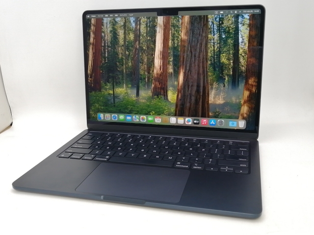 【美品】MacBook Air （M2, 2022）13.6㌅ ミッドナイト MacBook Air 2022 M2 13.6インチ ミッドナイト MacBook Air 2022 M2