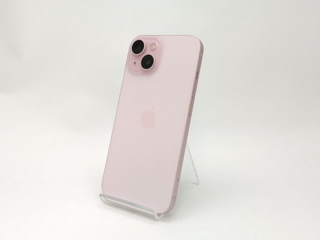 【中古】Apple docomo 【SIMフリー】 iPhone 15 128GB ピンク MTMJ3J/A【道玄坂】保証期間１ヶ月【ランクB】 52,788円