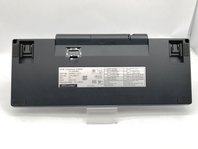 【中古】PFU Happy Hacking Keyboard Professional HYBRID Type-S 日本語配列／墨 PD-KB820BS【新宿】保証期間１週間_1