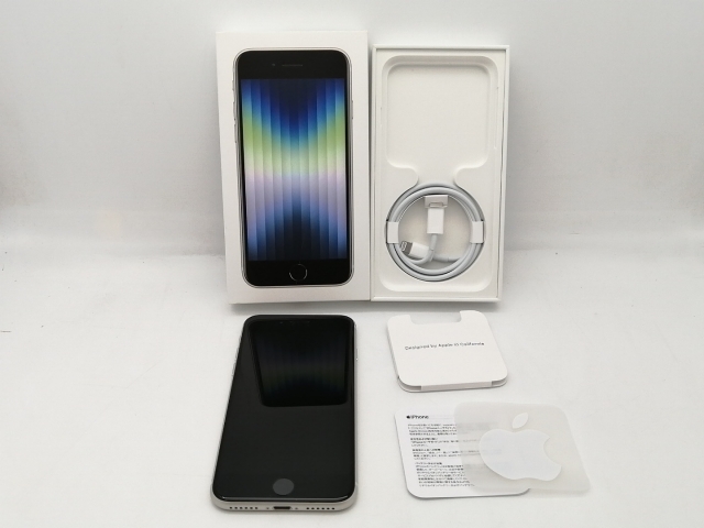 iPhone SE 第3世代 256GB スターライト 未使用 SIMフリー iPhone SE（第3世代） 「新品 未使用品」SIMフリー SE (第3世代) 256gb