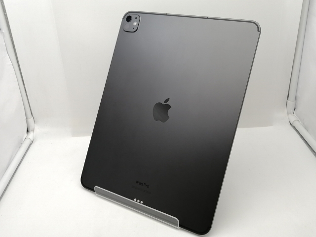 【中古】Apple 国内版 【SIMフリー】 13インチ iPad Pro（M4/2024） 256GB スペースブラック 標準ガラス MVXR3J/A【新宿2】保証期間１ヶ月【ランクA】