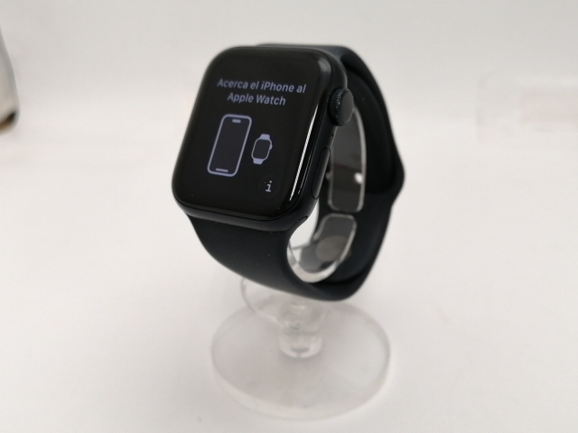 【中古】Apple Apple Watch SE2 40mm GPS ミッドナイトアルミニウムケース/ミッドナイトスポーツバンド(M/L) MR9Y3J/A【新宿2】保証期間１ヶ月【ランクB】