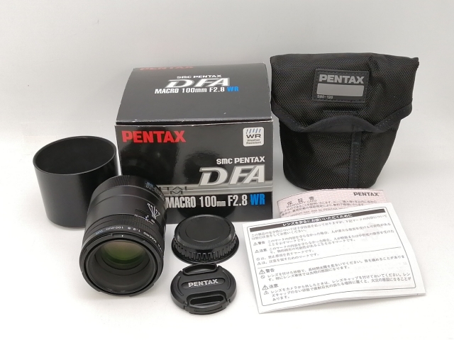 【中古】PENTAX D FA MACRO 100mm F2.8 WR (PENTAX Kマウント)【新宿2】保証期間１ヶ月【ランクB】_7