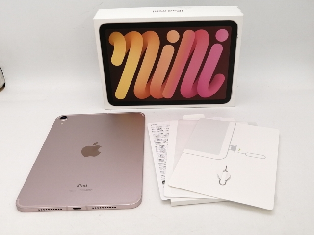 SIMフリー版 ipad mini6 ピンク 256GB セルラー版 SIMフリー】iPad