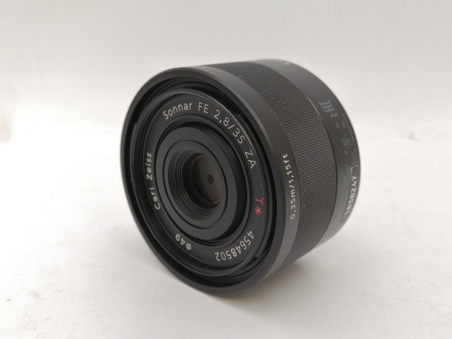 【中古】SONY Sonnar T* FE 35mm F2.8 ZA （SEL35F28Z） (SONY Eマウント(FE))【新宿2】保証期間１ヶ月【ランクB】