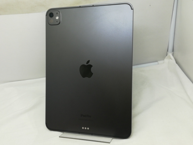 【中古】Apple 国内版 【SIMフリー】 11インチ iPad Pro（M4/2024） 256GB スペースブラック 標準ガラス MVW13J/A【川崎】保証期間１ヶ月【ランクA】