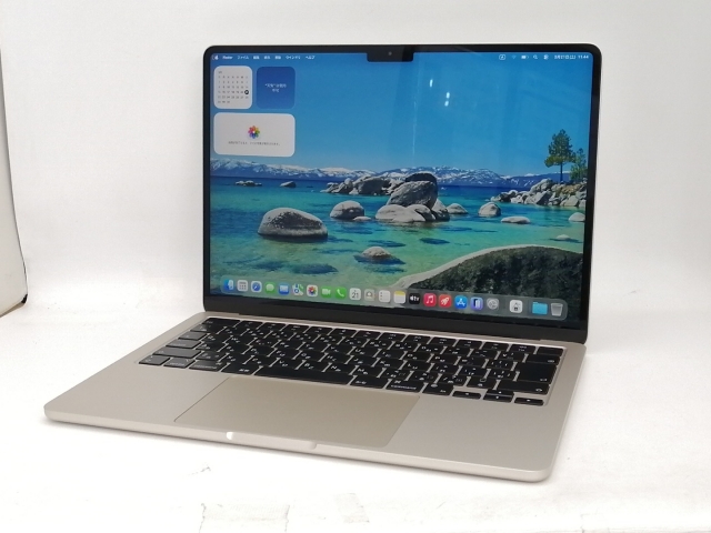 中古】Apple MacBook Air 13インチ M2(CPU:8C/GPU:8C) 8GB/256GB 