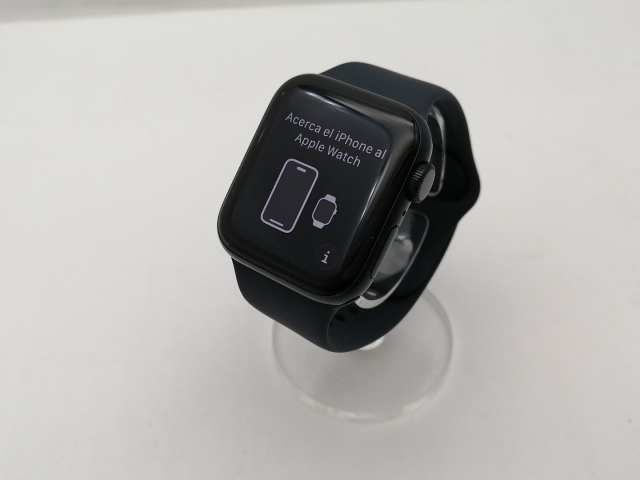【中古】Apple Apple Watch SE2 40mm GPS ミッドナイトアルミニウムケース/ミッドナイトスポーツバンド (S/M) MXE73J/A【新宿2】保証期間１ヶ月【ランクB】